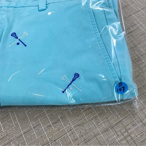 Vineyard‎ Vines Men’s Embroidered Breaker Short Lacrosse Poolside Blue Sz 35 - Picture 11 of 11